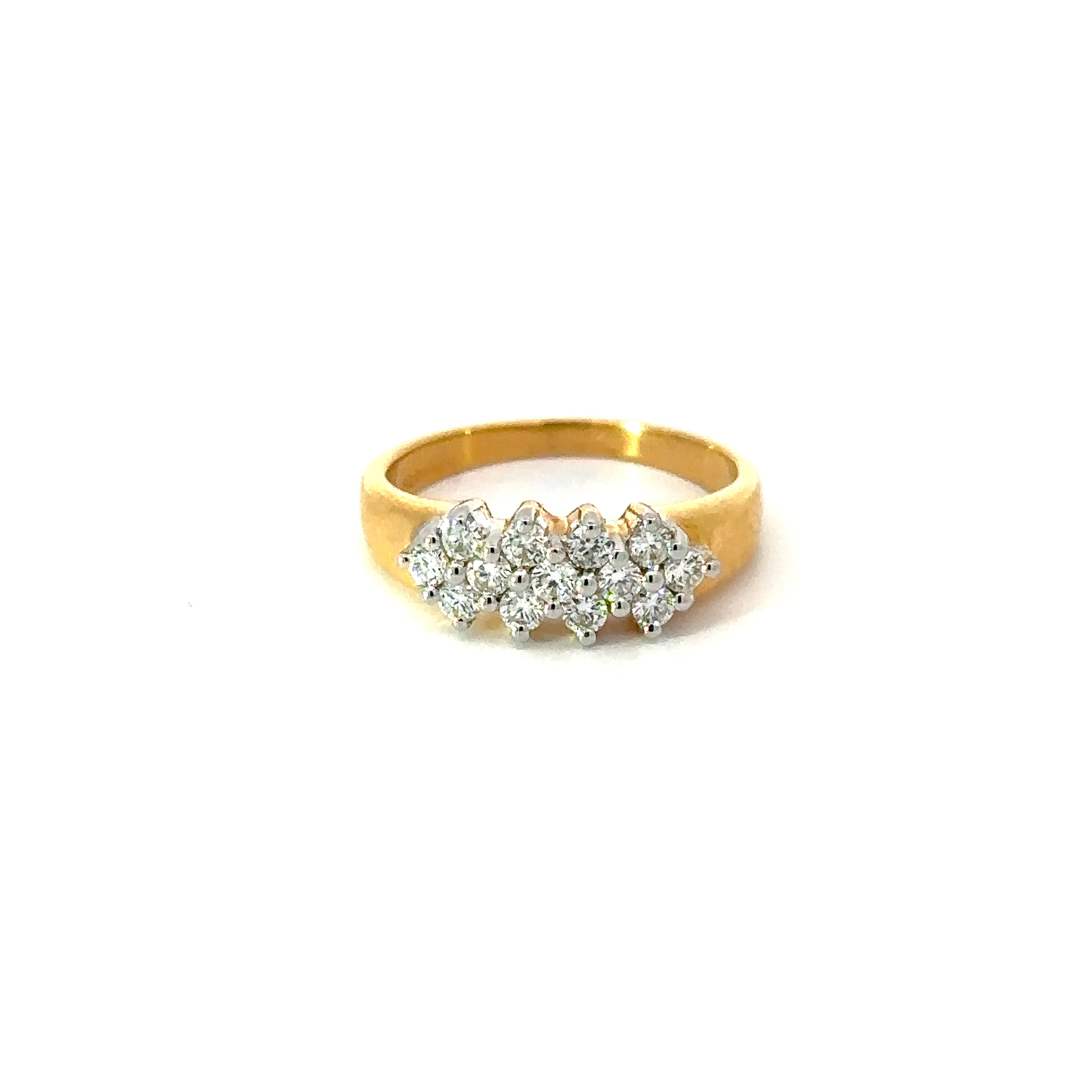 18K | Yellow Gold Diamond Ring | 0.52CT | FG-VS – Kohinoor Diamonds
